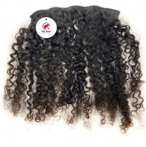 Burmese Curly Clip-In Virgin Hair Extensions